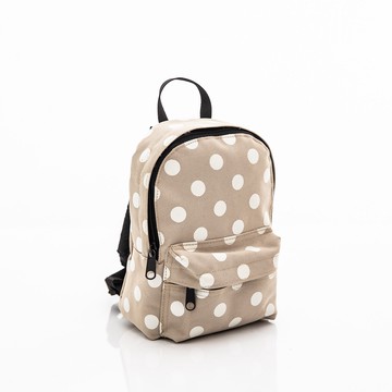 TiDi - 防走失背包-卡其白點