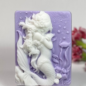 美人魚/香氛皂 藝術香氛皂(三) 手工皂 可客製顏色/香氛