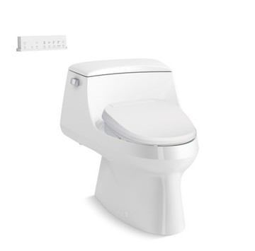 San Raphael 五級旋風單體馬桶 + C3-255 電腦馬桶蓋 (管線隱藏升級版)