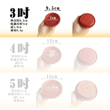 【綠藝家】波紋水盤3吋-磚紅色 // 水盤 底盤 托盤 盛水盤 盆栽 盆器