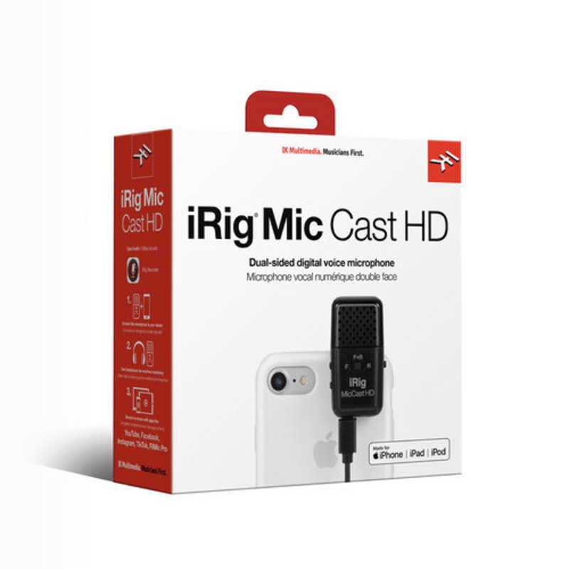 IKMULTIMEDIA　IKタブレットPC   スマホ対応 マイク[Lightning  USB-C  microUSB] iRig Mic Cast HD(Android iOS Mac Win対応)　IKMOT000081N