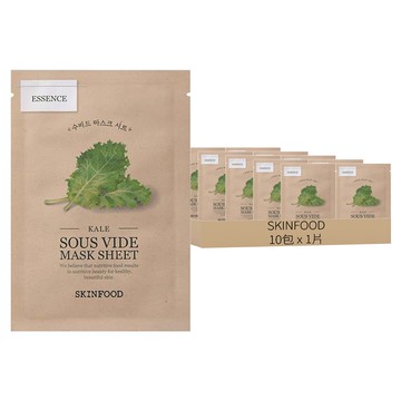 SKINFOOD 蔬顏極萃羽衣甘藍面膜 20g  10包  1片