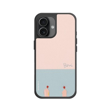 iPhone 17 SolidX 黑 - Taku Bannai 坂内拓 - Fly away｜在粉藍之中漂流
