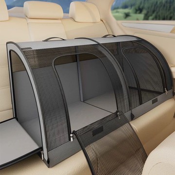 狗窩狗籠子狗狗車載安全座椅寵物可折疊車載墊子貓窩出行便攜182YJ 公司貨