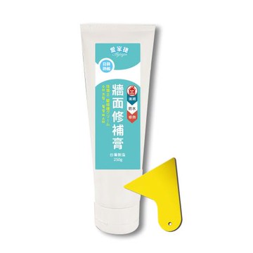 日韓熱銷(台灣製造) 珪藻土牆面修補膏1瓶附刮刀1