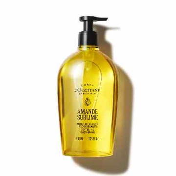 【L’OCCITANE 歐舒丹】杏仁極緻柔膚沐浴油500ml