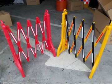 塑料伸縮護欄注水隔離欄臨時可移動圍欄移動折疊護欄交通設施[DD030110]