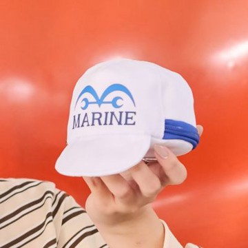 【ONE PIECE 航海王】海軍帽子零錢包 OP25A626WT