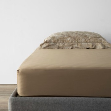 查莉400織純棉床包特大 蒲葵