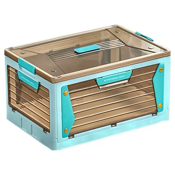 五開式磁吸收納箱 - 110L  67.5 x 47 x 36cm  藍色  1個