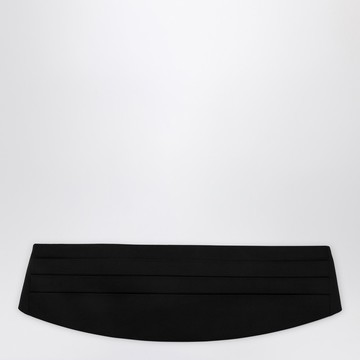 Silk satin cummerbund