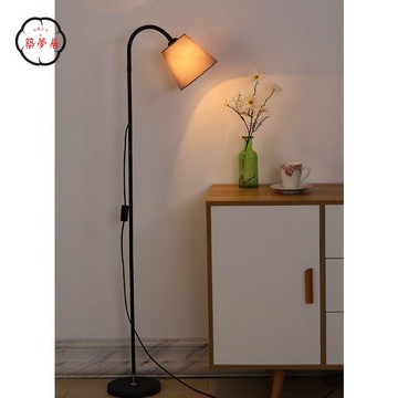 免運 落地燈 立燈 110v落地燈 現代時尚馬卡龍落地燈北歐創意ins風簡約型立式喂奶臥室客廳臺燈可開發票 特惠/工廠現貨直銷 售後保障 全館折扣 z5530