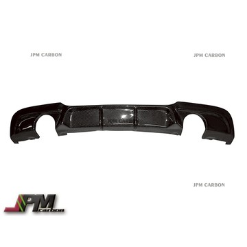 JPM CARBON BMW E90 E91 V款 後下巴 碳纖維 316 318 320 328 335