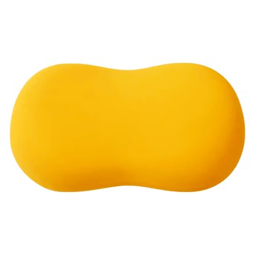 超柔仿軟乳膠貓肚枕 柔軟舒適  55 x 35 x 10cm  1個