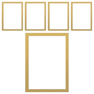 磁性展示貼 金色 84g 5個1組  A3(44.7 x 32.3cm)  1組