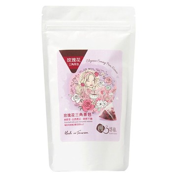 SLOW FOOD 慢悠仙 玫瑰花三角茶包  1.2g  1套  10個裝