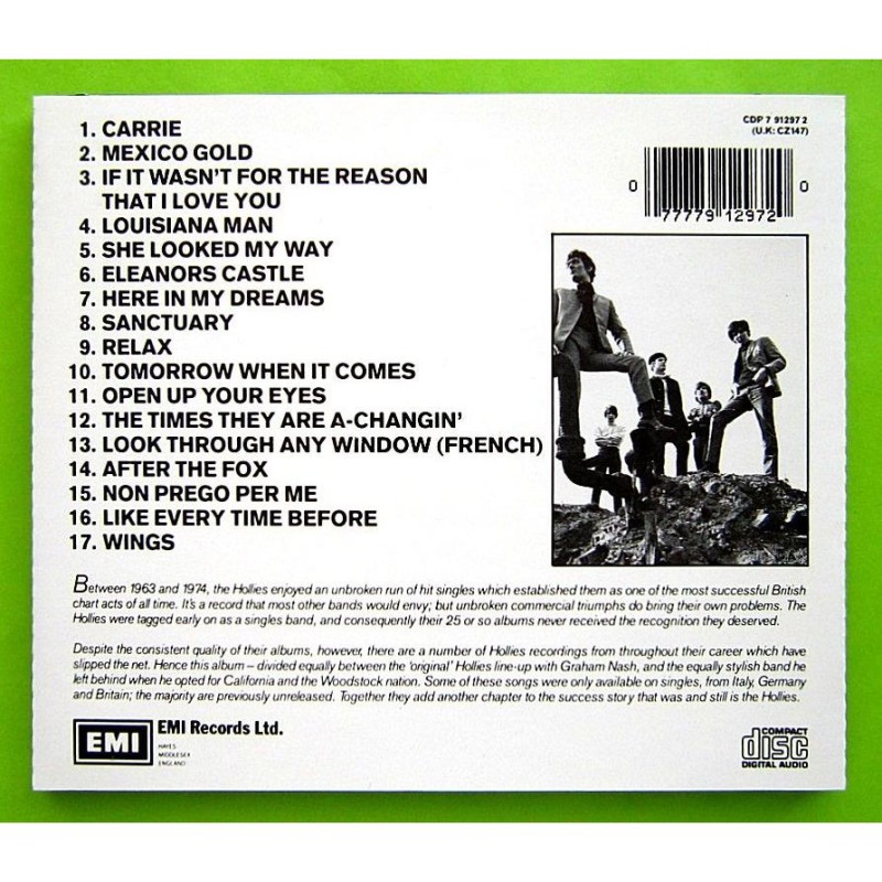 中古】THE HOLLIES ザ・ホリーズ ／ RARITIES (CD) | LINEショッピング