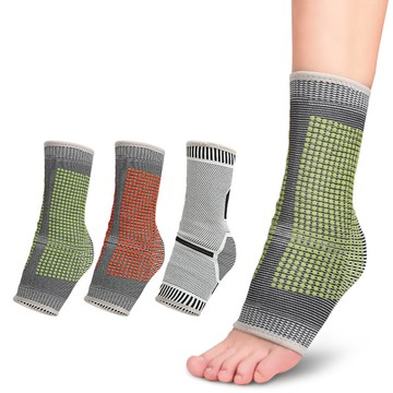 los1477石墨烯艾草自發熱護踝男女踝關節運動加壓保暖防寒扭傷腳踝護具套