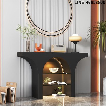 免運 熱銷 斗櫃 玄關櫃 邊櫃 裝飾櫃 餐邊櫃 入戶櫃 鞋櫃 法式復古壁爐裝飾櫃走廊玄關黑色簡約民宿攝影置物架陳列展示櫃 支持訂製