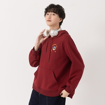 招財跩貓刺繡連帽上衣(unisex)(MIND.A.DAY聯名)