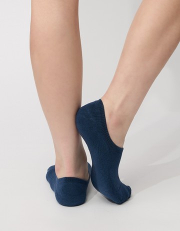 簡約時代隱形襪- 深藍