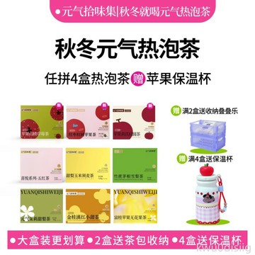 茶包 元氣拾味集 2盒送收納盒4盒送保溫杯花茶水果茶沖泡水喝養生茶
