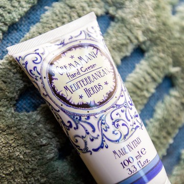 【義大利橄欖油配方】RUDY露蒂-地中海百合 皇家釉彩護手霜100ml