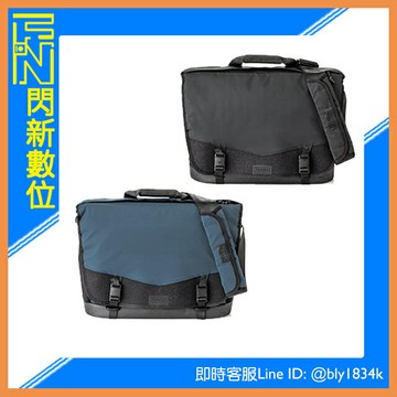 Tenba 天霸 Tenba DNA 16 Slim Messenger Bag 窄版 特使肩背包 2021 DNA16 相機包 攝影包 黑/藍(公司貨)
