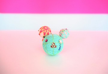 tachibanaya 日式手鞠胸針 Mr.MARUkoS 薄荷粉色