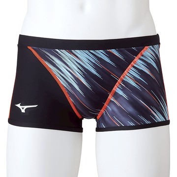 MIZUNO SWIM 過季促銷 EXER SUITS 男泳褲 平口泳褲 訓練用 N2MBA07192 黑x綠松石