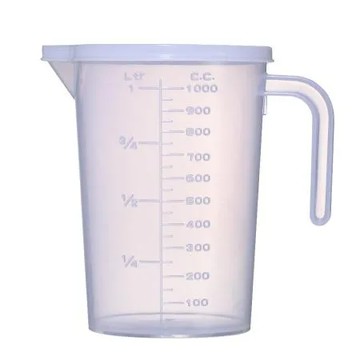 【1000cc量杯】量壺(附蓋)3入組