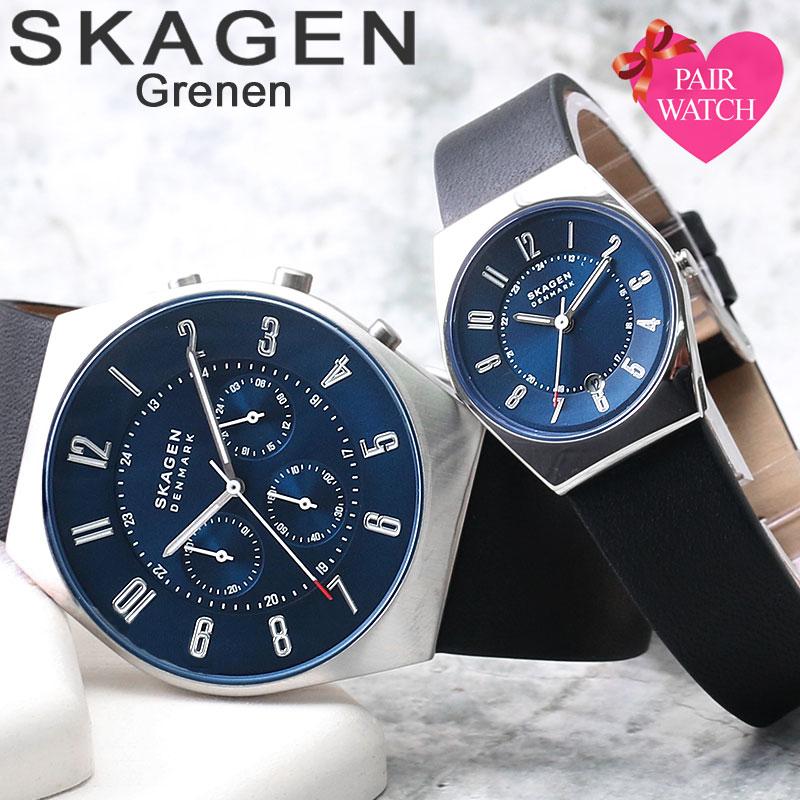 ペアウォッチ スカーゲン 腕時計 SKAGEN 時計 GRENEN メンズ レディース 男性 女性 セット 人気 ブランド 仕事 スーツ メッシュ  ベルト おしゃれ かわいい | LINEブランドカタログ