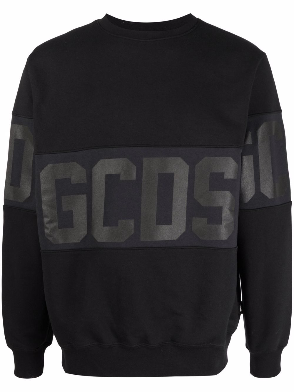 Gcds - logo-print sweatshirt - men - Cotton - XS - Black