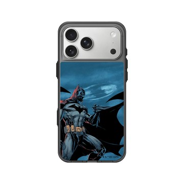 iPhone 17 Pro Max Clear (相機按鈕) 酷墨灰 - Batman 蝙蝠俠 - 夜裡的蝙蝠