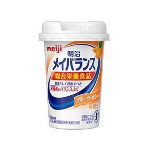 明治 メイバランスミニカップ フルーツ・オレ味 125ml×24個