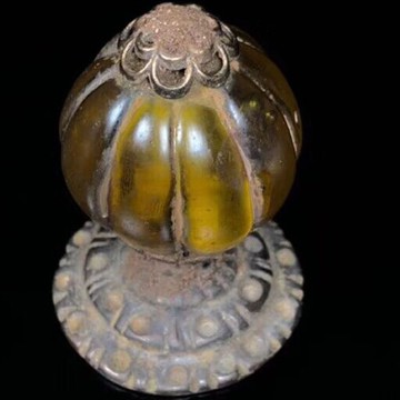 民間傳世清晚期官帽頂1入