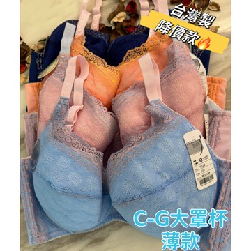 『A&J』 💰降價款🔥台灣製MIT C～G罩杯‼️薄款 可塞水餃墊 大寬版3排扣👉 集中托高 穩定不跑位👍