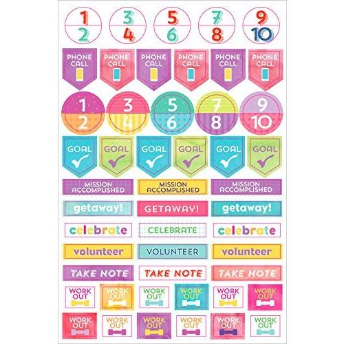 Essentials Student Planner Stickers Set of 575 Stickers 並行輸入