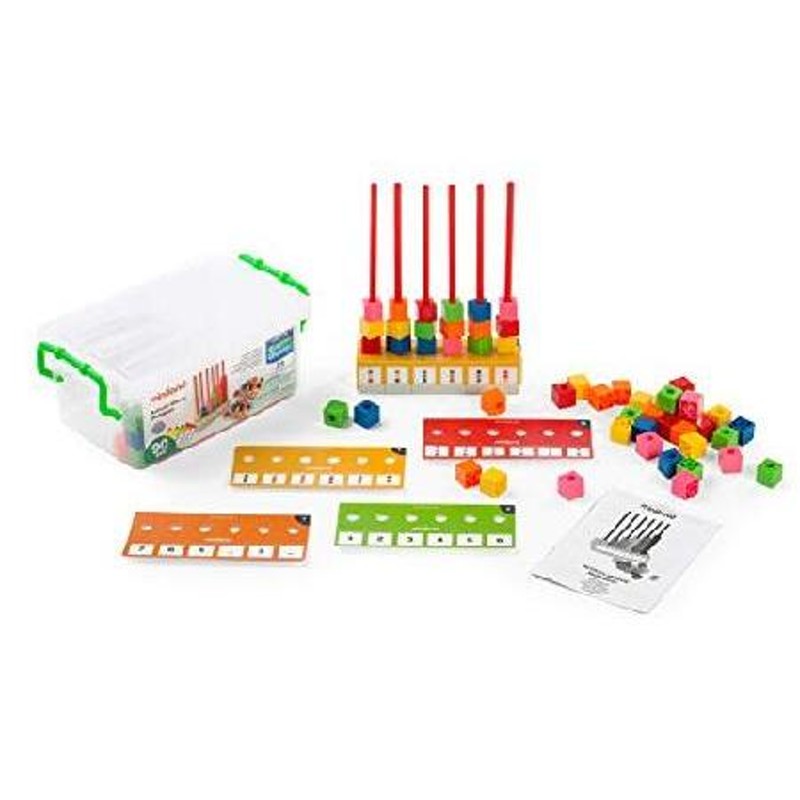 Miniland Educational Corp 95053 Abacus - 90 cubes and 12 activity