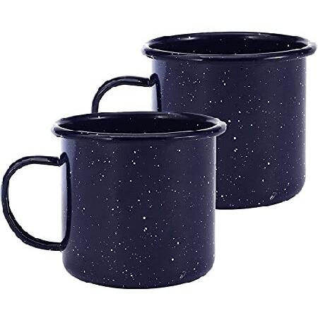 Pack of Outdoor Camping Mugs-Coffee Mug Oz-Enamel Travel Cup,Tea C