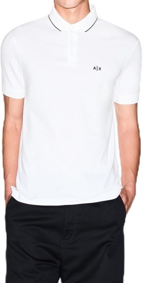 Armani Exchange A/X 男棉質合身POLO 衫