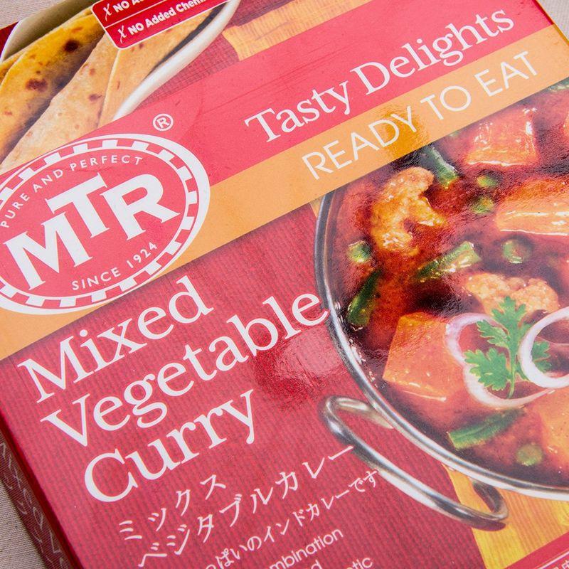 レトルトカレー MTR ミックス ベジタブル カレー 300g×10個 2人前 野菜カレー