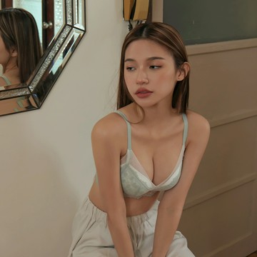 馬丁尼｜透肌網紗日常舒適軟鋼圈內衣