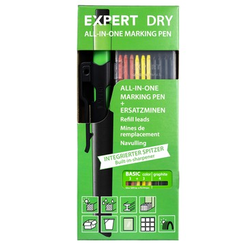 EXPERT 多合一記號筆 + BASIC 替芯 紅色 3入 + 黃色 3入 + 黑色 4入 套組  1組
