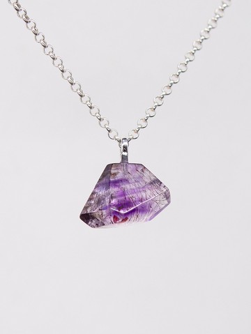 巴西 紫超七水晶 超能量水晶