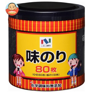 ニコニコのり 味付のり卓上 10切80枚(板のり8枚)×15個入×(2ケース)｜ 送料無料