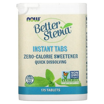 NOW Foods, Better Stevia，速溶片劑，175 片