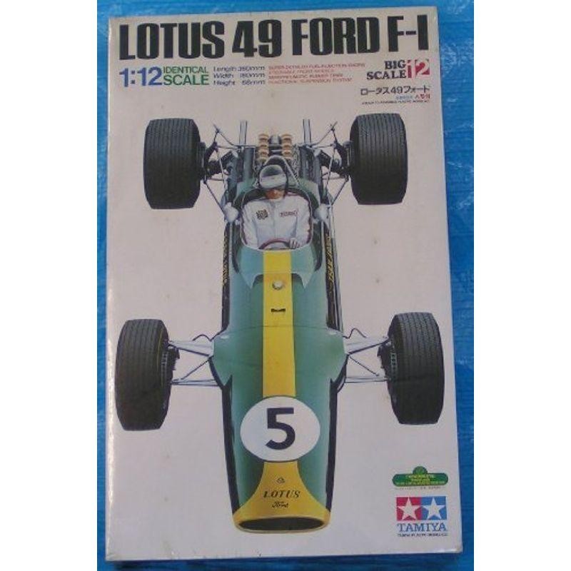 タミヤ 1/12 ロータス49フォード (１１２ ビッグスケールカー:12012 ...