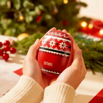 磁吸可拆雙溫暖暖手寶 白-叮噹熊