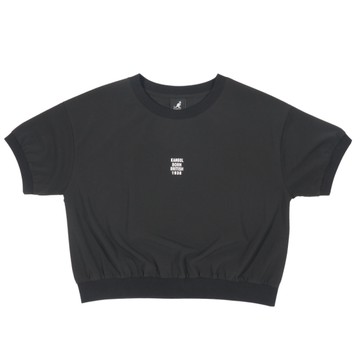 KANGOL 短T 黑色 涼感 短袖 上衣 女 6522101220